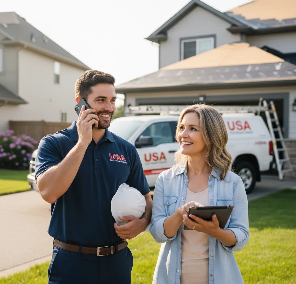 USA Roof Repair Experts customer support in Kokomo